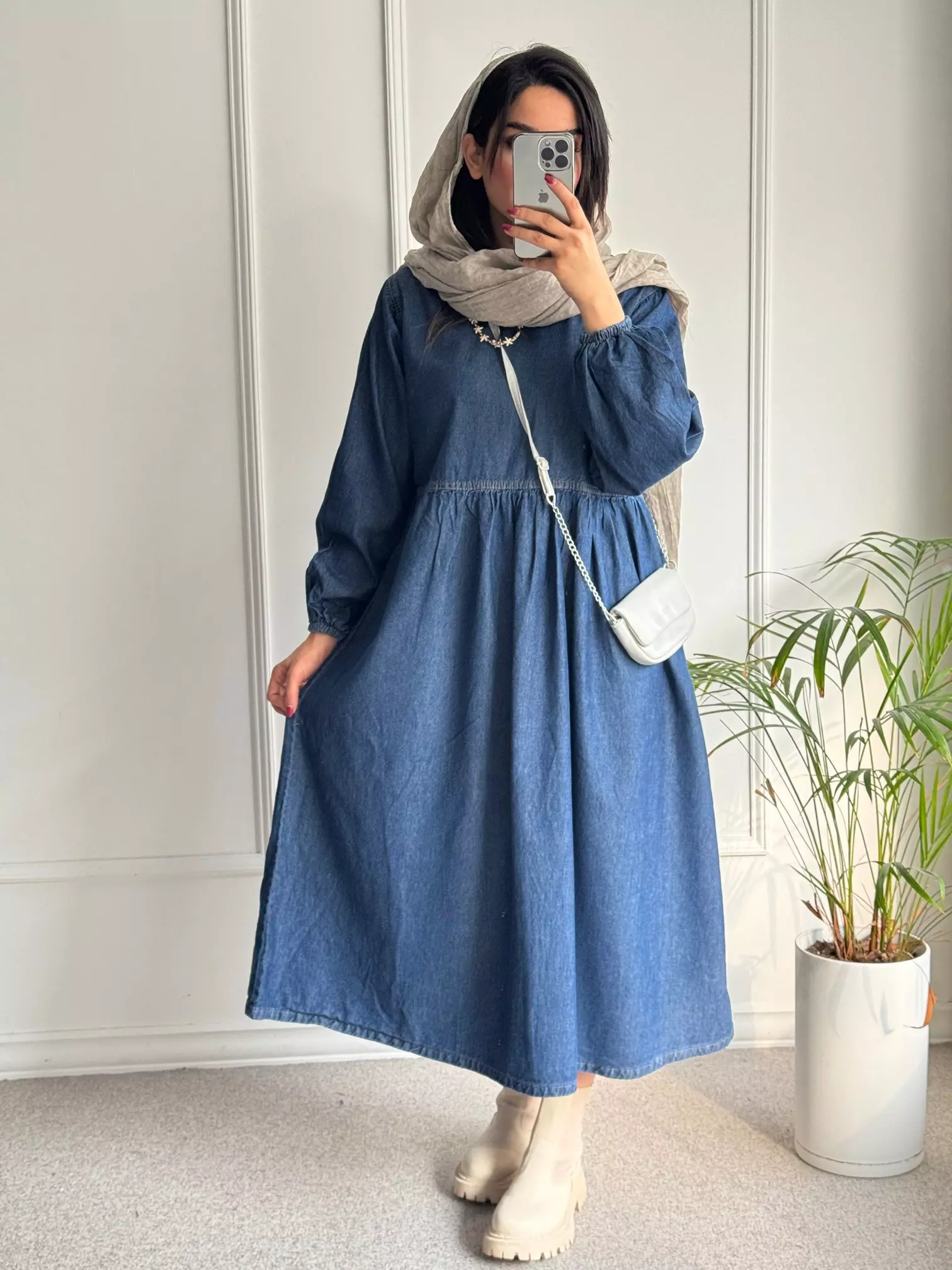 پیراهن جین درسا